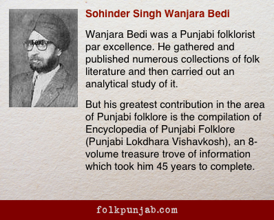 Sohinder Singh Wanjara Bedi