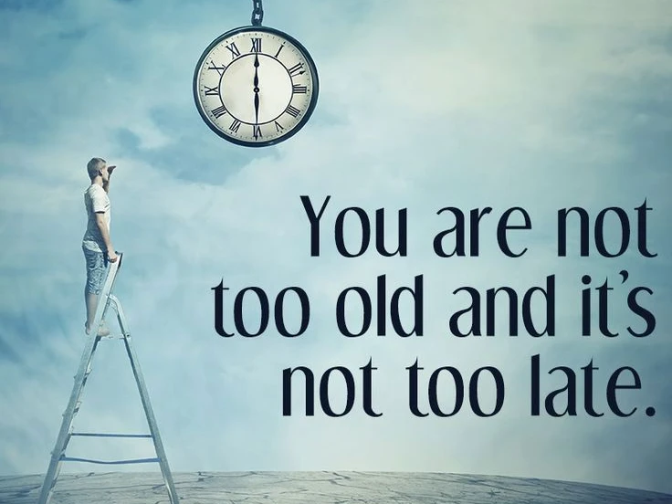 You are not as old as your age